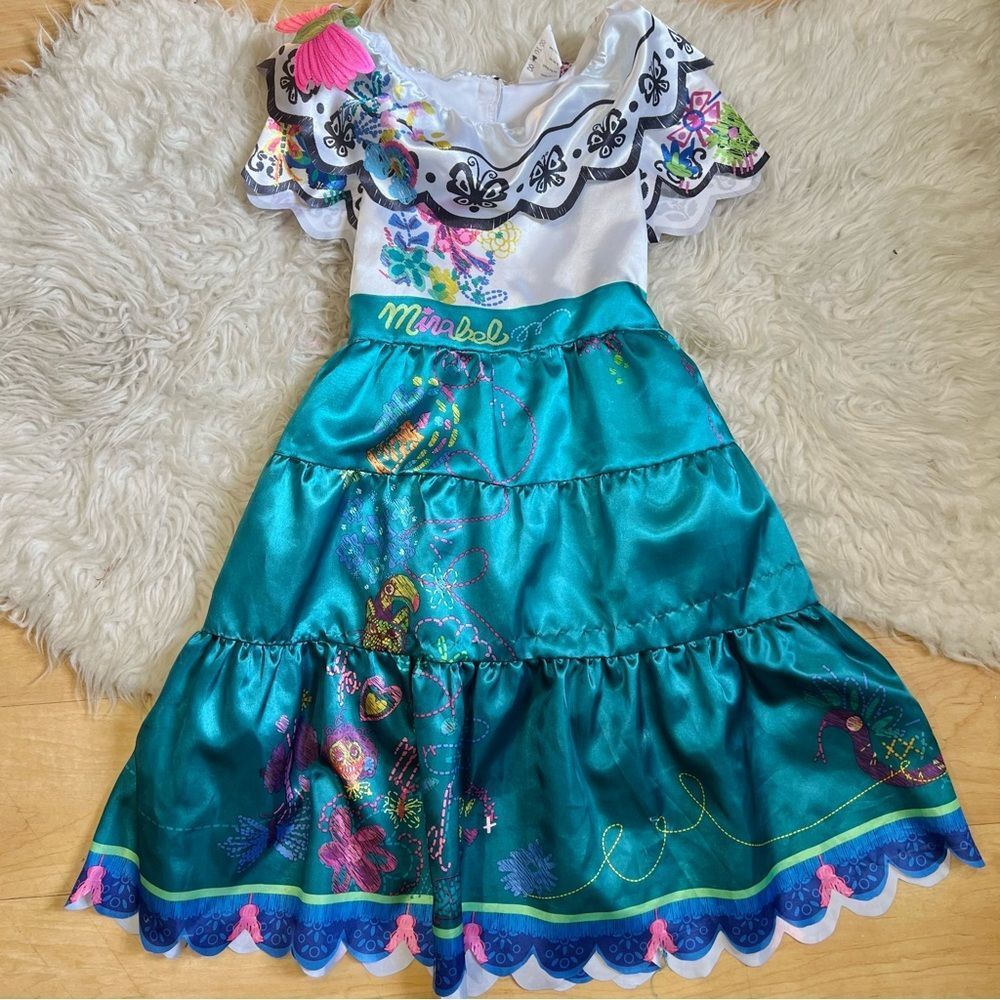 Maribel Encanto dress halloween costume 4-6X
